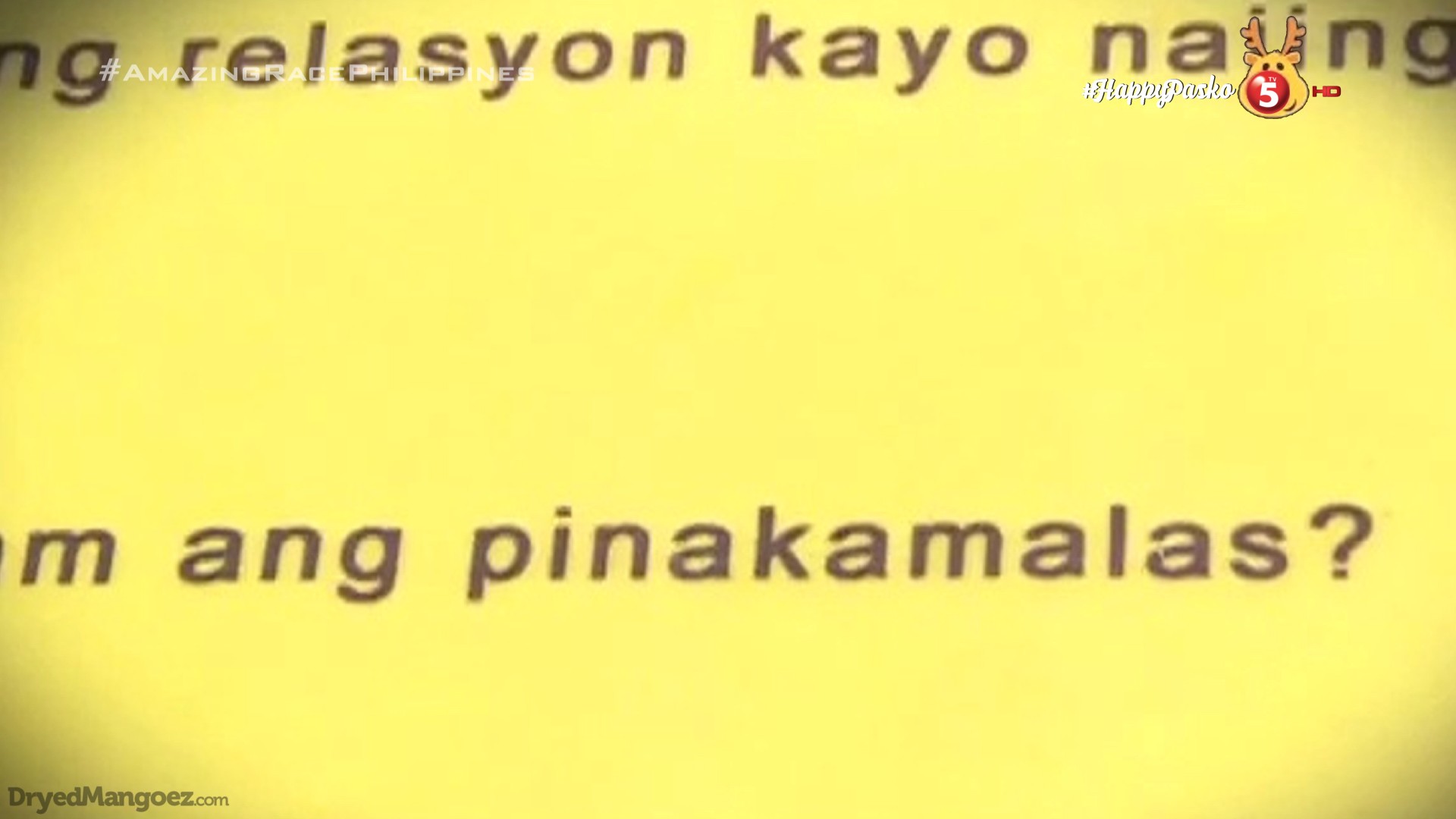 Recap: The Amazing Race Philippines 2, Episode 54 (Leg 9, Day 6) – "Matuto ka kasi mag-Tagalog."