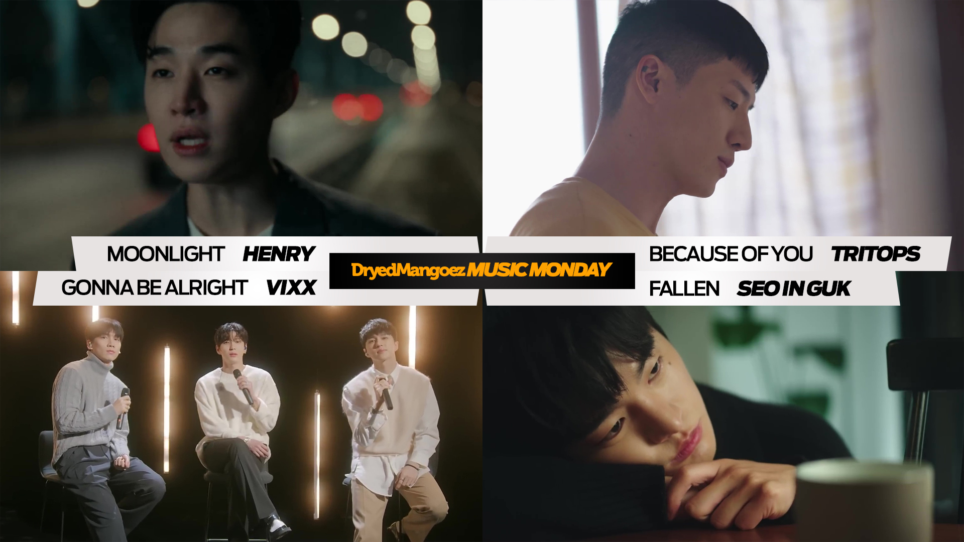 Music Monday, January 16, 2022 – Henry Lau, TRITOPS, VIXX, Seo In Guk