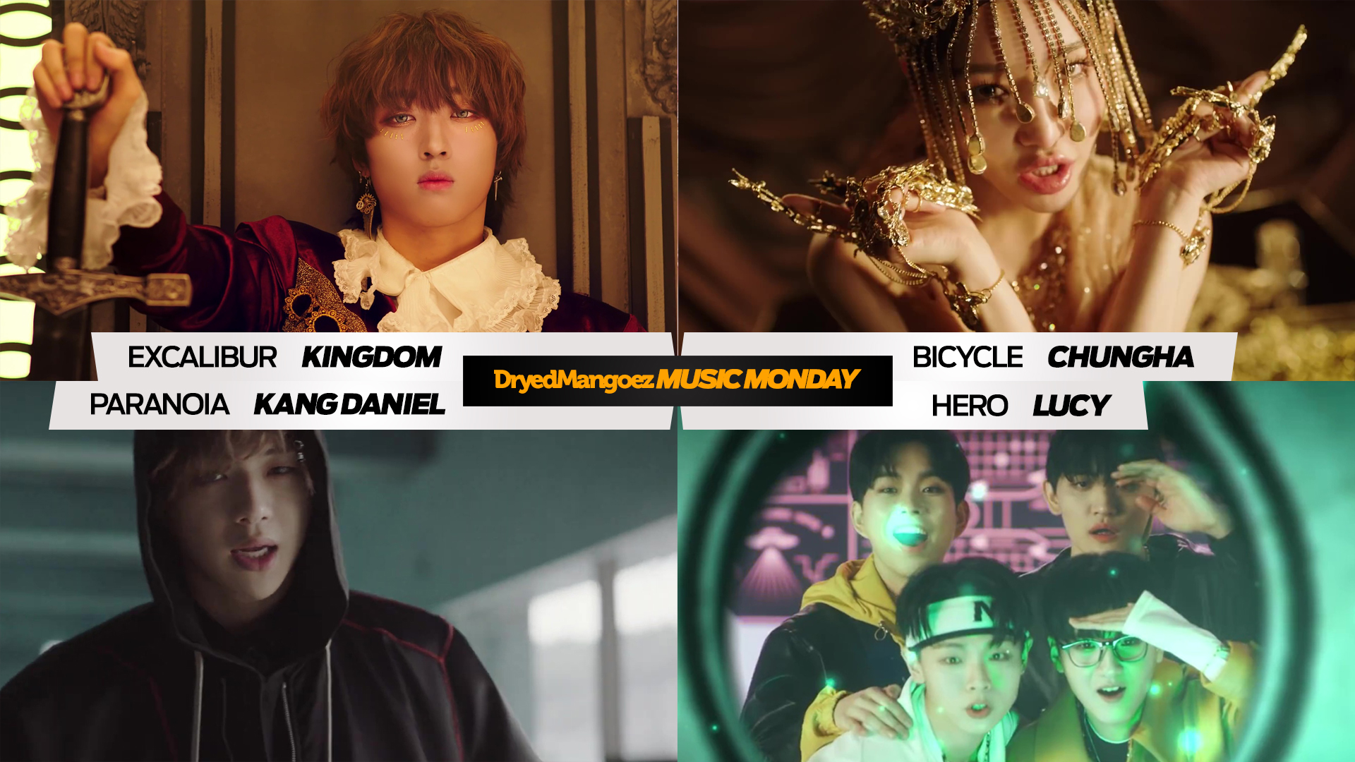 Music Monday, February 22, 2021 – Fiery Tracks from KINGDOM, Chungha and Kang Daniel and a Warm Comeback from LUCY