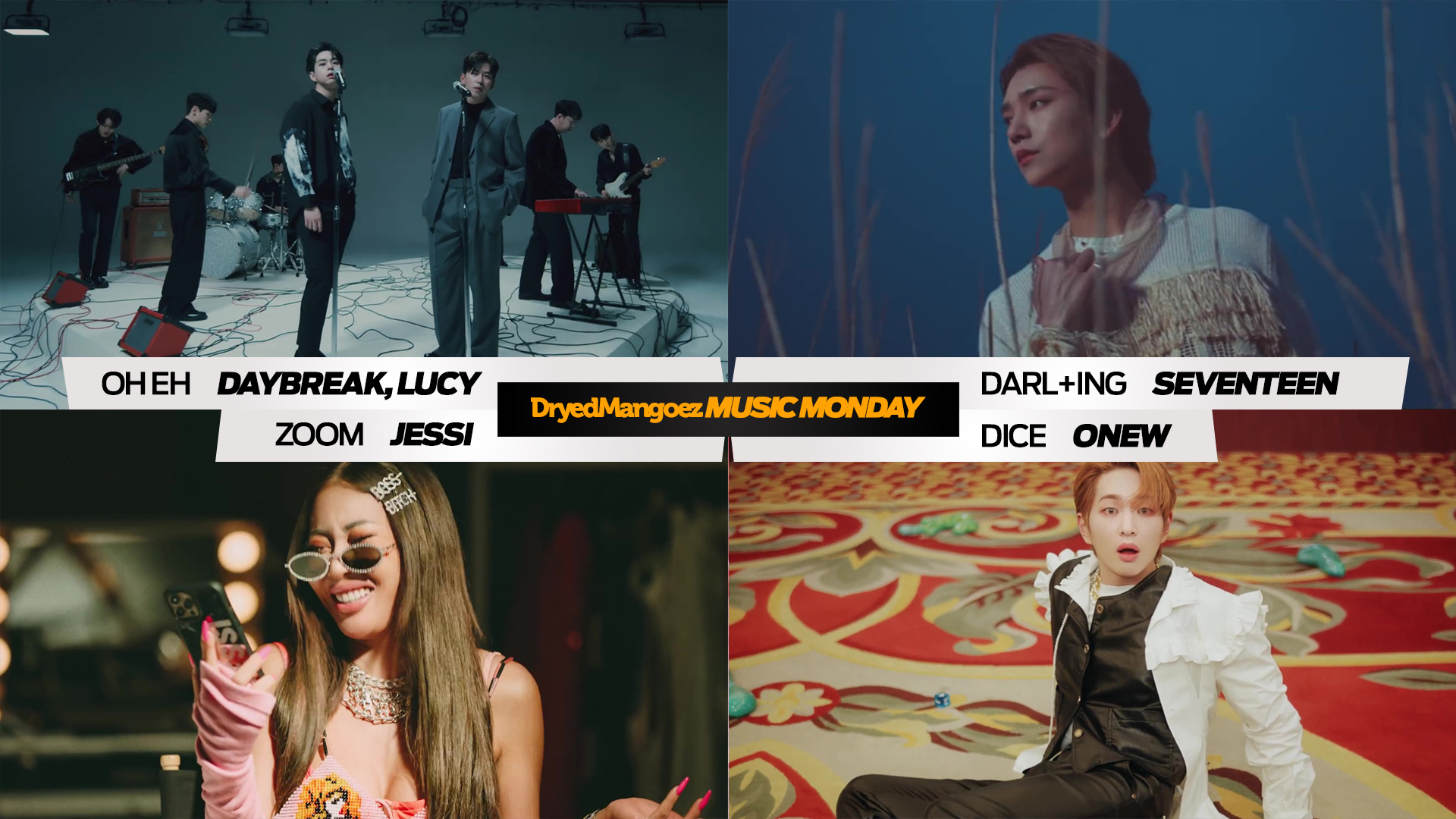 Music Monday, April 18, 2022 (Part 2) – Daybreak, LUCY, SEVENTEEN, Jessi, Onew