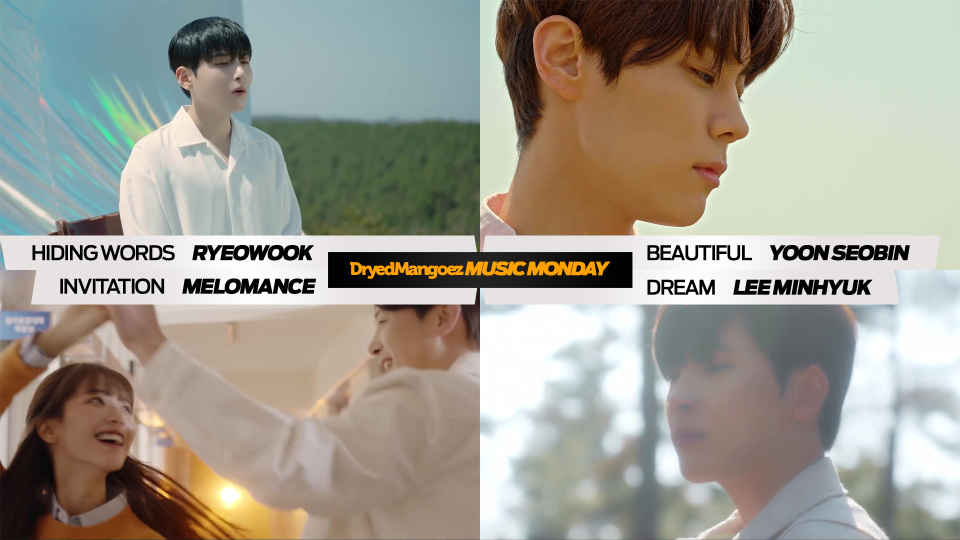 Music Monday, May 9, 2022 (Part 2) – Ryeowook, Yoon Seobin, MeloMance, Lee Minhyuk