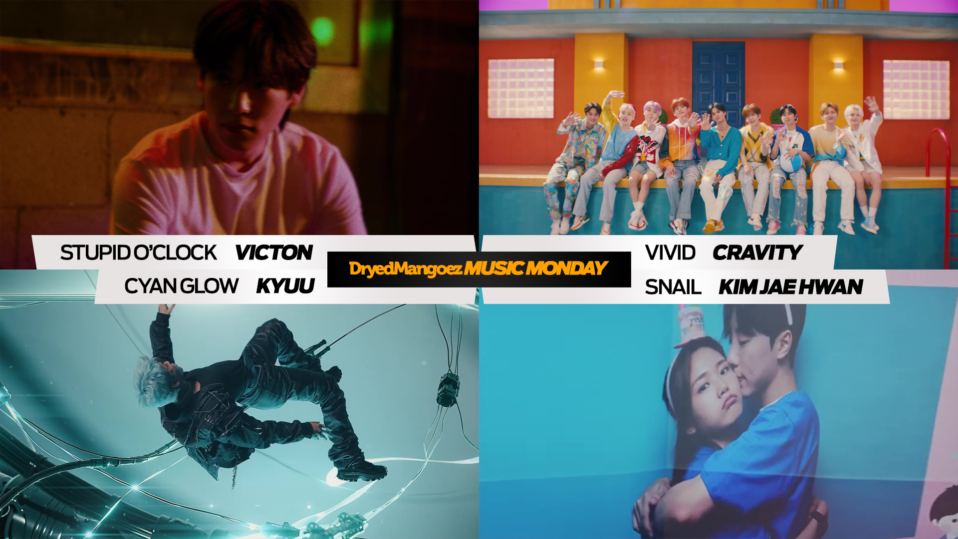 Music Monday, June 6, 2022 – VICTON, CRAVITY, kyuu, Kim Jae Hwan