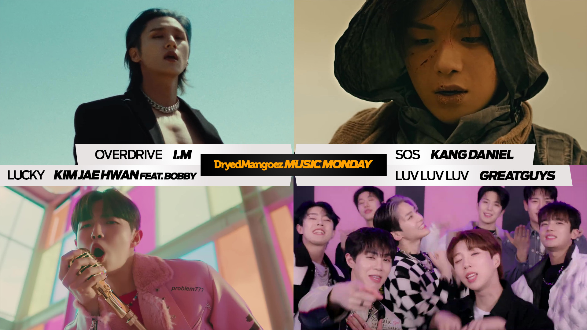 Music Monday, June 26, 2023 – I.M, Kang Daniel, Kim Jae Hwan, GreatGuys
