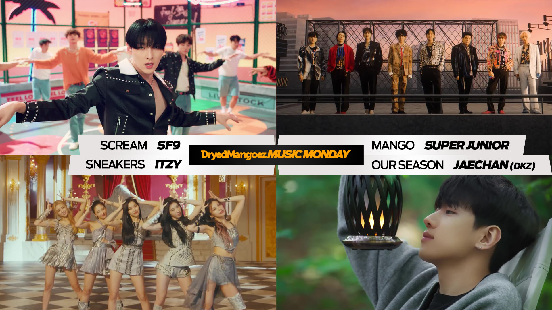 Music Monday, July 18, 2022 – SF9, Super Junior, ITZY and Jaechan of DKZ