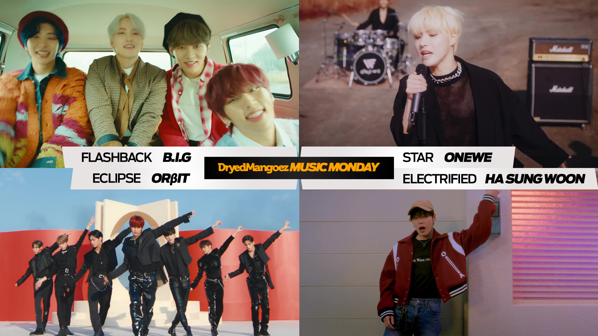 Music Monday, November 22, 2021 (Special) – These Excellent Tracks from B.I.G, ONEWE, ORβIT, Ha Sung Woon Can’t Wait!