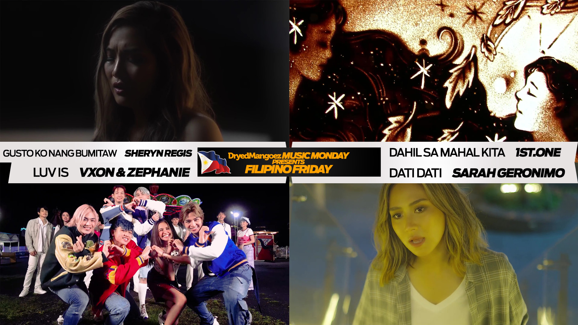 Filipino Friday, November 25, 2022 – Sheryn Regis, 1st.One, VXON & Zephanie, Sarah Geronimo
