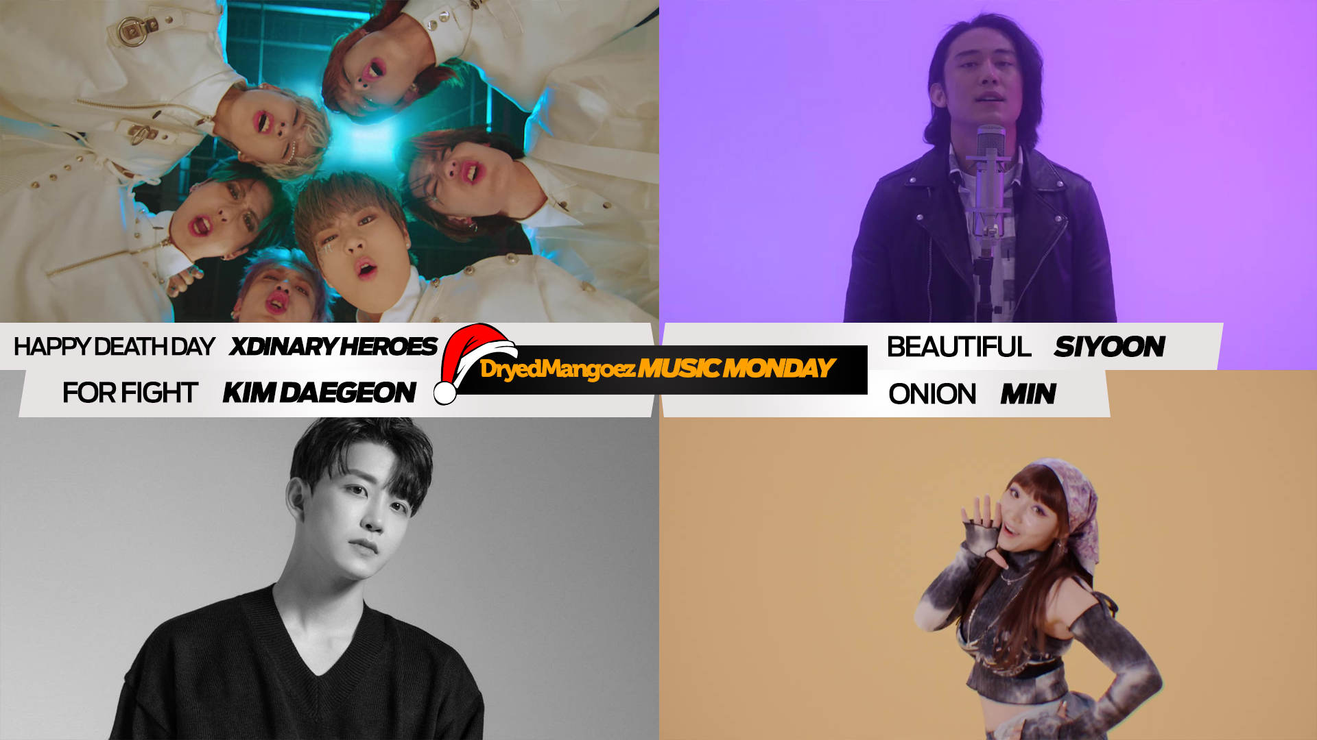 Music Monday, December 6, 2021 (Extra) – Xdinary Heroes, Siyoon, Kim Daegeon, Min