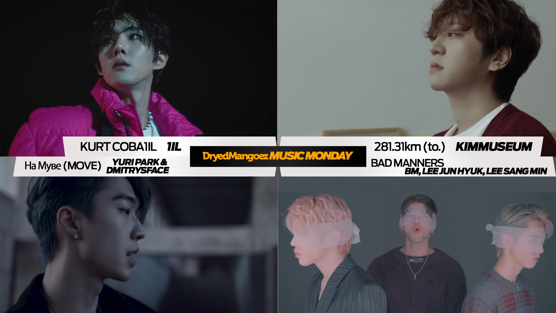 Monday, December 7, 2020 Extra – 1iL, KIMMUSEUM, Yuri Park & DMITRYSFACE and BM, Lee Jun Hyuk, Lee Sang Min